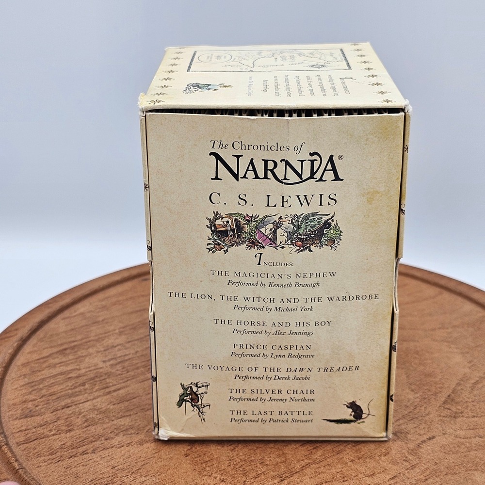 The Chronicles of Narnia Complete Unabridged Audio Book 31 CD Box Set C.S. Lewis - Picture 2 of 16